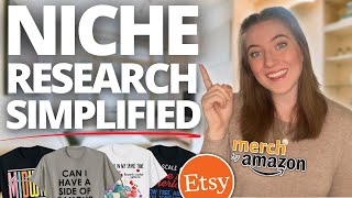 How to Find LOWCOMPETITION Print on Demand Niches EVERY TIME: Best Etsy & Amazon Merch Ideas 2024
