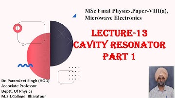 #M.Sc #Learning Physics#Microwave Electronics,rectangular cavity resonator