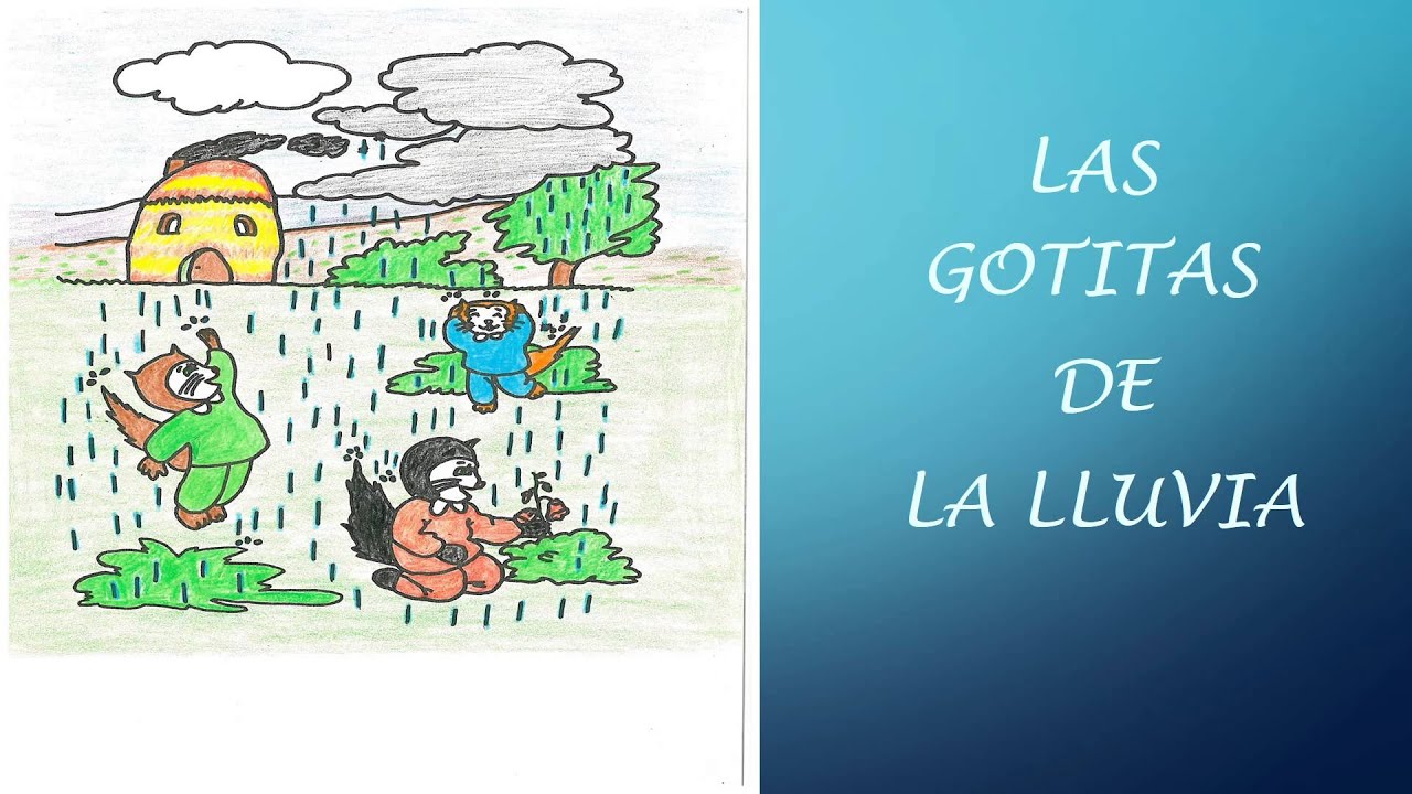 Las gotitas de la lluvia - YouTube