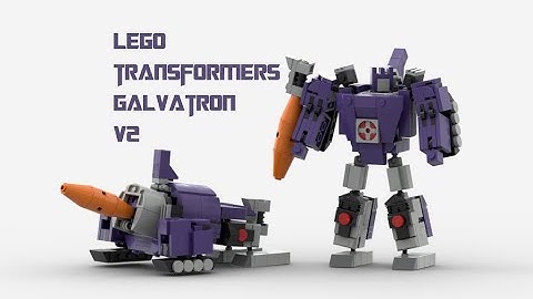 LEGO TRANSFORMERS Galvatron V2 By BX Brix