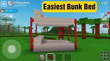 Easiest Bunk Bed - Block Craft 3d: Building Simulator Games for Free