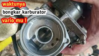 Vario 110 carburetor service - Tune up Vario 110 carburetor