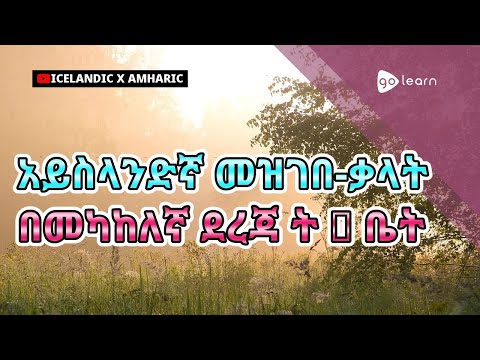 ቪዲዮ: አይስላንድኛ ሀረጎች ለተጓዦች