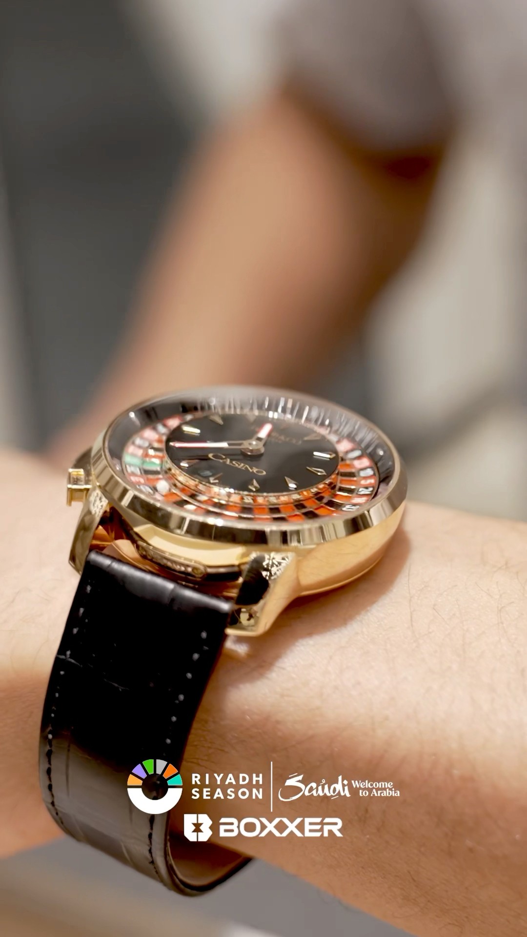 The world of $1,000,000 watches and Neymar Jr ?? #watch #boxing #riyadhseason