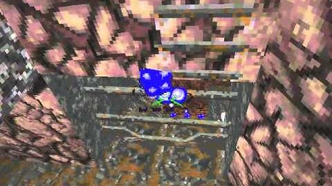 Descent 2 TEW, Level 5, insane difficulty, cold start, no death, full rescue, 135HP at exit