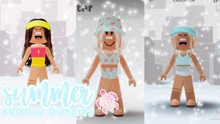 SUMMER AESTHETIC ROBLOX OUTFITS ???? || tiktok compilation ...