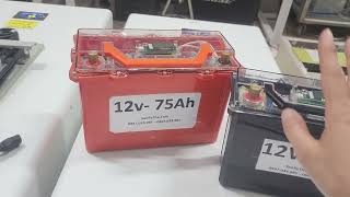 Lithium battery 12v45a, 12v75a,