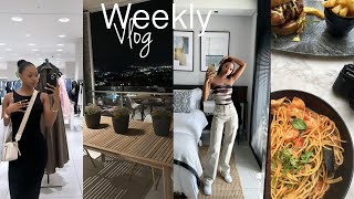 WEEKLY VLOG:  content shoot, staycation in the city, lunch dates with mom, shein haul