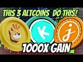 3 COINS UNDER $1 THAT COULD MAKE YOU RICH! (BONK, JASMY, KASPA BULL RUN 2025)