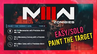 Paint The Target Act 3 Tier 2 Mw3 Zombies Guide Quicksolo Mwz Mission Tutorial