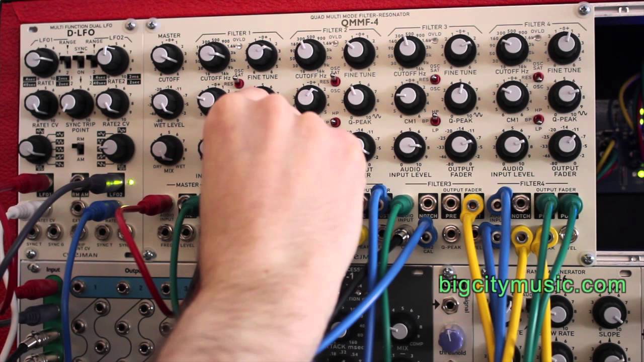 Cwejman QMMF-4 Initial Test with Mega Saturation - YouTube