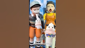 Squid Game AI Korean Ice Cream ASMR #squidgame #squidgame2 #ai #asmr