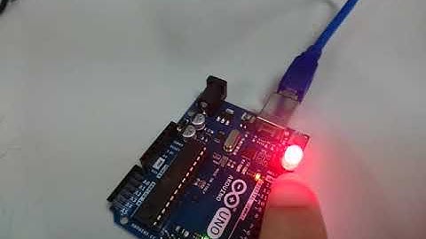 Arduino實驗：Blinking a LED