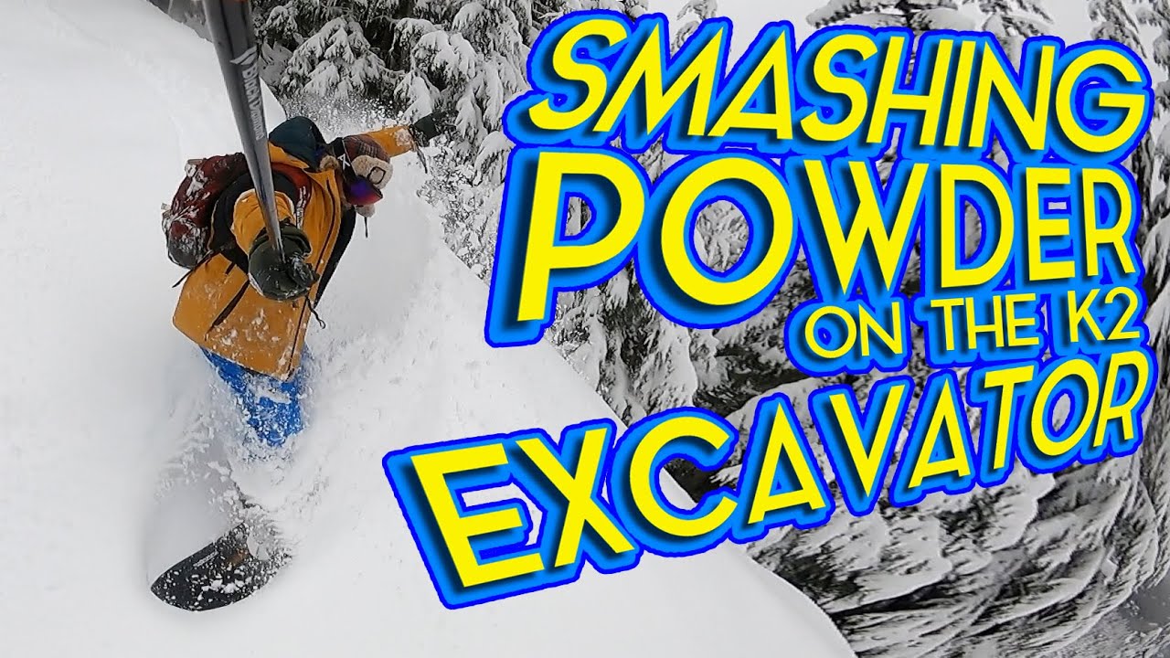 Smashing Powder on The K2 Excavator! YouTube