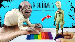 Доктор и Пациенты из Little Nightmares - Маленькие Кошмары 2. Лепим фигурки из пластилина с Лепка ОК