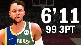 I Combined Curry & Giannis Into One Player