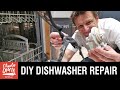 How to Replace an Integrated Dishwasher Drain Pump & Door Seal