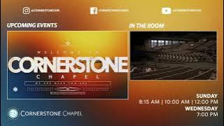 Cornerstone Chapel Leesburg, VA  |  10:00 AM Service
