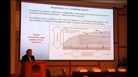 Larry Crowder at Sustaining Coastal Cities Confere...