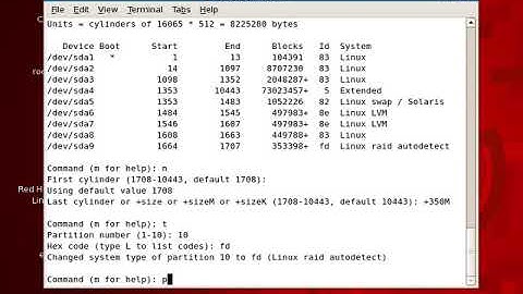Linux to Configure Raid 0