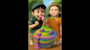 Squid Game AI Edible  Ice Cream ASMR #squidgame #squidgame2 #ai #asmr 25 May 2025