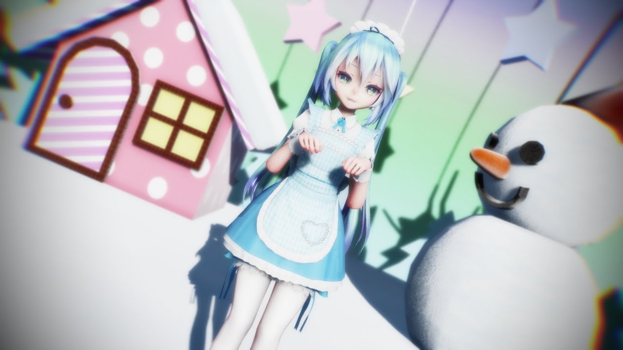 Vocaloid Cover Freely Tomorrow By Yuzuki Yukari With Mmd Dance By Mark Lawx