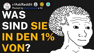 Was Sind Sie In Den 1% Von? Raskreddit Deutsch