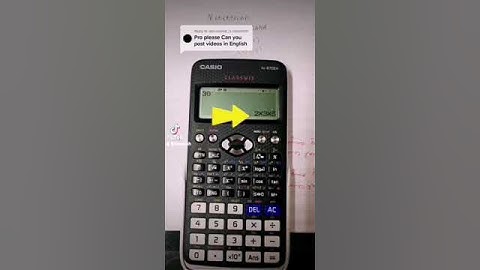 [English Version] determine prime factor by using calculator #classwiz