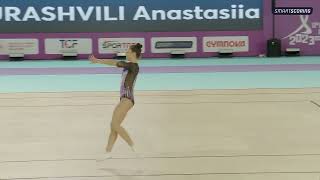 KURASHVILI Anastasiia (UKR) 13th European Aerobic Championships Antalya 2023