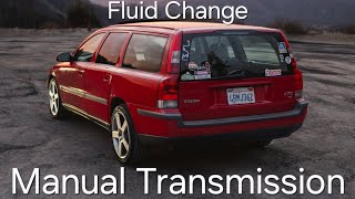 Volvo Manual Transmission Fluid Change M56 FWD