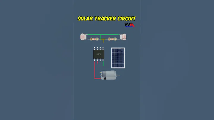 Solar Tracker Circuit.. Diy Electronics Project #solartracker #solartrackers #diyelectronics thumbnail