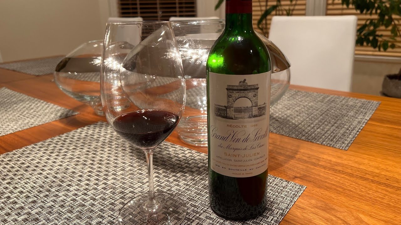 Leoville Las Cases 1988 St. Julien Bordeaux Trophy Wine Review (2nd Growth)