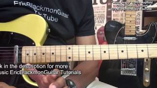 How To Play MOVE ON UP Curtis Mayfield On Guitar Tutorial Lesson 1970  @EricBlackmonGuitar