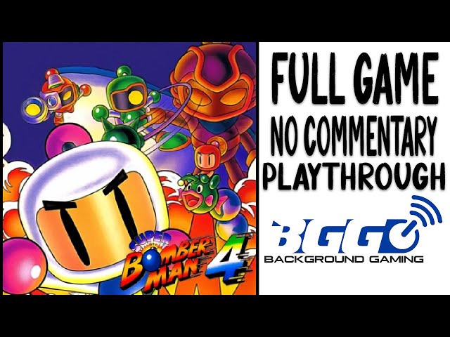 SUPER BOMBERMAN 4 - Snes Longplay - No Commentary : r/bomberman