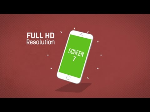 After Effects Template Mobile App Presentation