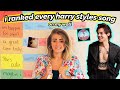 ranking every song by harry styles (on my wall)