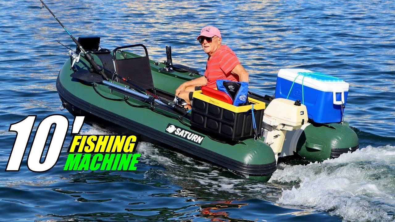 10' Extra Heavy-Duty Inflatable Fishing Boats FB300 on Sale