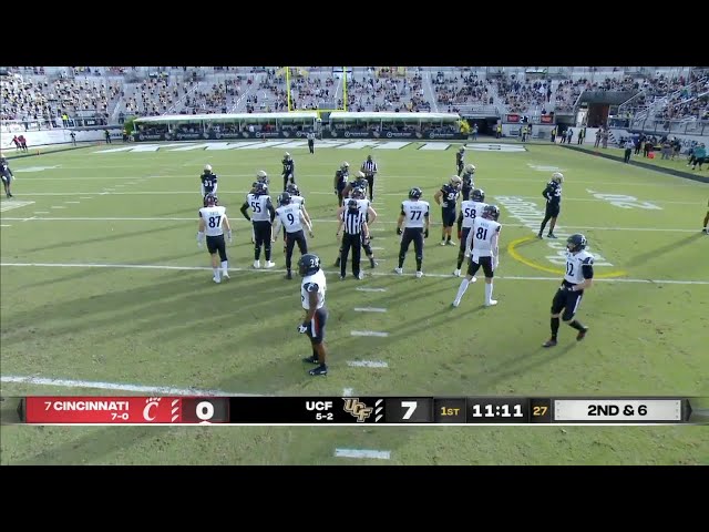 Cincinnati Offensive Line Vs. UCF 2020