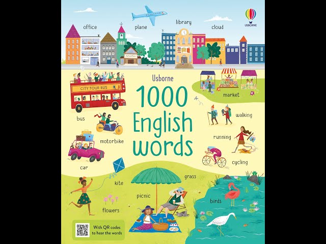 1000 English Words Usborne - YouTube