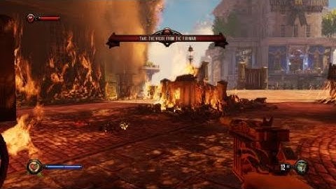 Bioshock Infinite: The Complete Edition Fireman Boss Battle