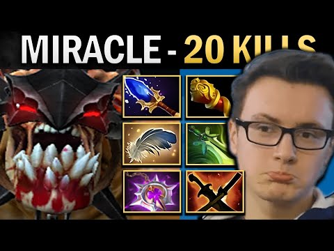 Lifestealer Dota Gameplay Miracle with 20 Kills and Butterfly