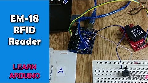 RFID with Arduino | EM-18 | SdevElectronics