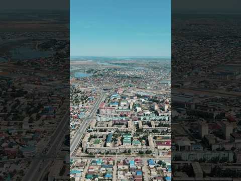 Атырау Жайық өзені 27.05.2024 с высоты 400 метров