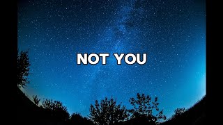 Not You [] Alan Walker [] LYRICS [] #music #video #fyp #sad #lyrics #firal #tiktokviral