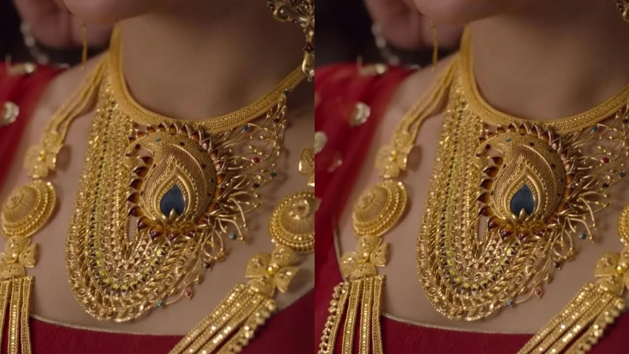 Gold Jewellery Wedding Collection  From PCChandra Jewellers