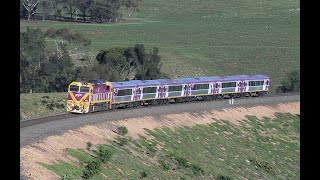 ONE EXTRA WEEK of Bacchus Marsh Loco Hauled Trains by Schony747 Trains Trams Planes 1,611 views 2 months ago 13 minutes, 30 seconds