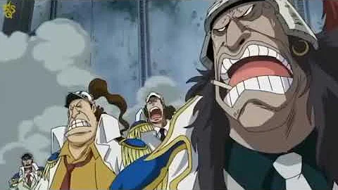 ワンピース エースを助けるシーン