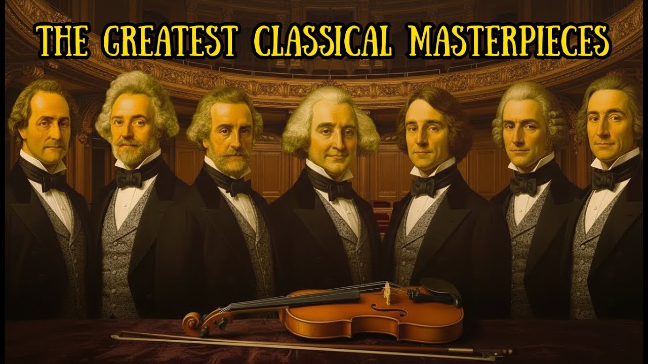 The Greatest Classical Masterpieces🎻Vivaldi, Paganini, Bach, Beethoven, Mozart