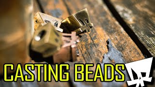 Metal Casting my EDC Beads from 3D Print to Brass! | Lost Wax Investment | Every Day Carry