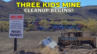 CLEANUP BEGINS! Historic Three Kids Mine Site 1917-2024 New Housing Development Henderson Nevada by MOJO ADVENTURES 107 views 9 days ago 40 seconds